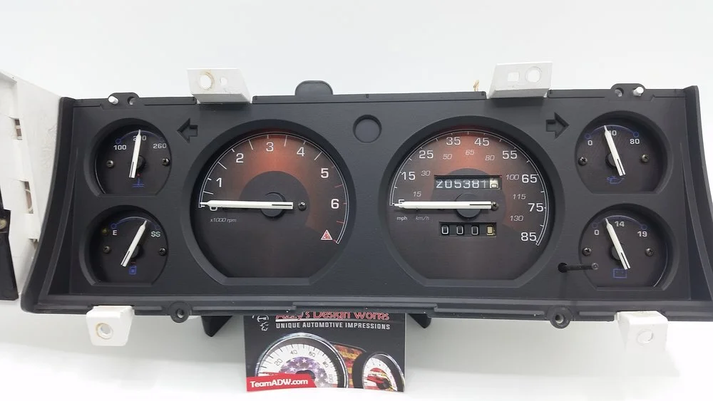 ユラページ EuroHex -- Gauge Face Kit for Cherokee XJ [Pre 97] — Azzy's Design